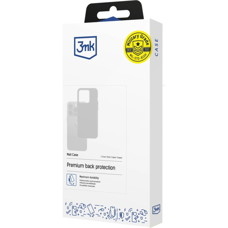 3Mk Protection 3mk Matt Case for Apple iPhone 17 Pro - Black