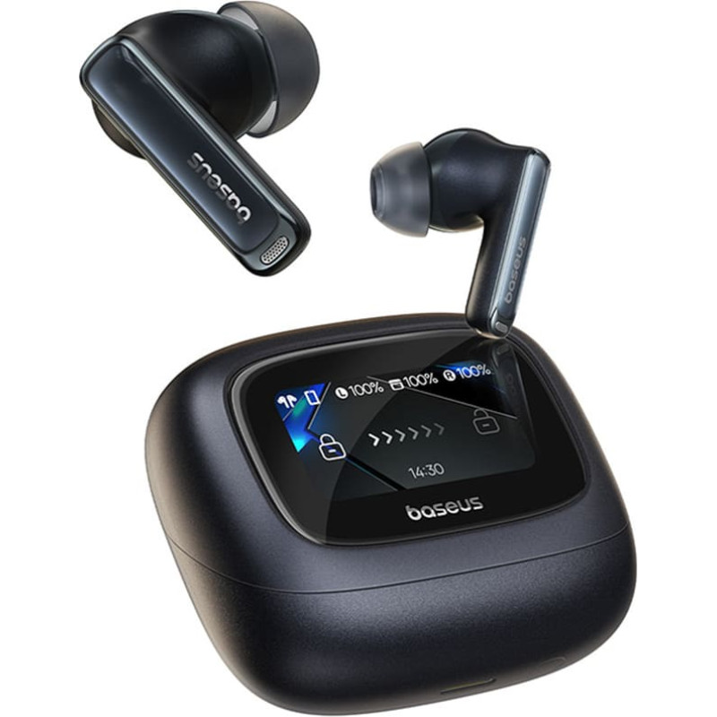 Baseus Bowie M2s Ultra TWS Wireless In-Ear Headphones with Interactive Screen - Black