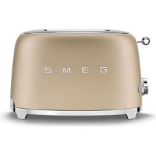 Smeg TSF01CHMEU 50's Style  2-Schlitz  kompakt  champagner matt