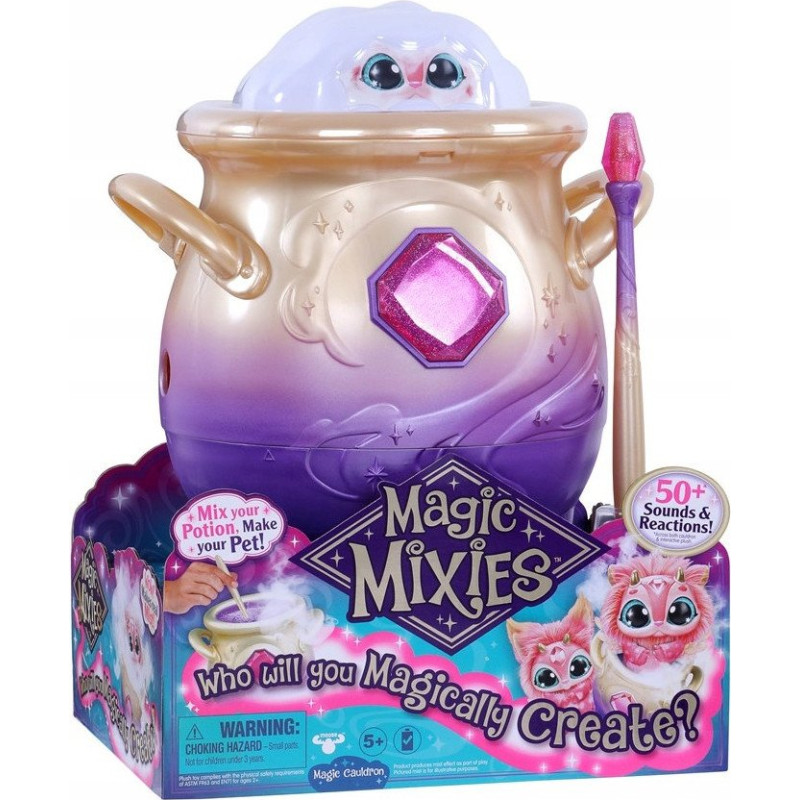 Noname Magic Mixies - Magic Cauldron - Pink (30291) |Interactive Pets and Robots |Pink