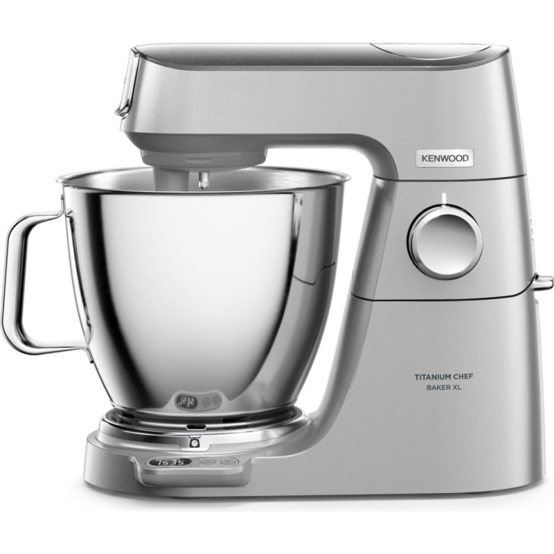 Kenwood Titanium Chef Baker XL planetārais blenderis, 2 bļodas, 7 l, 5 l, 1200 W - sudrabkrāsas