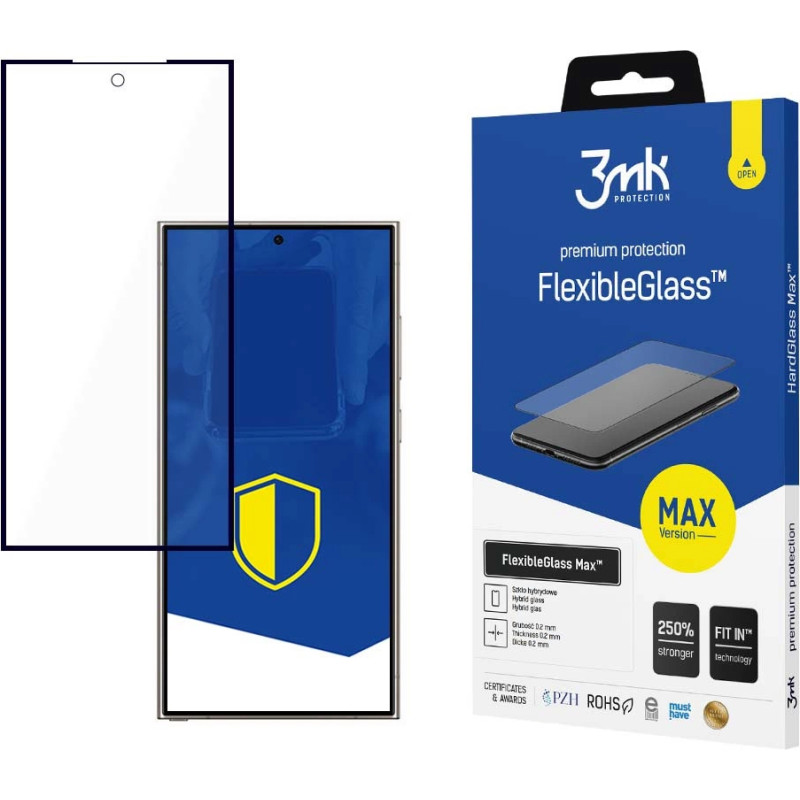 3Mk Protection 3mk FlexibleGlass Max&acirc;&cent; hybrid glass for Samsung Galaxy S24 Ultra