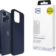 3Mk Protection 3mk Silicone Case for iPhone 15 Pro Max - Navy Blue