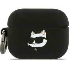 Case Karl Lagerfeld Silicone Choupette   Head 3D for AirPods Pro 3 black