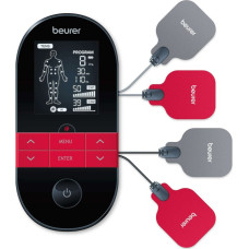 Beurer EM 59 electronic muscle stimulator Electrodes unit 2 channels Black