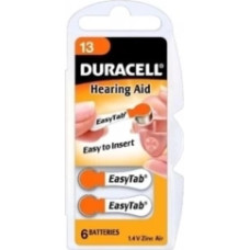 Baterijas Duracell Activair 312 6 pack 1.45V