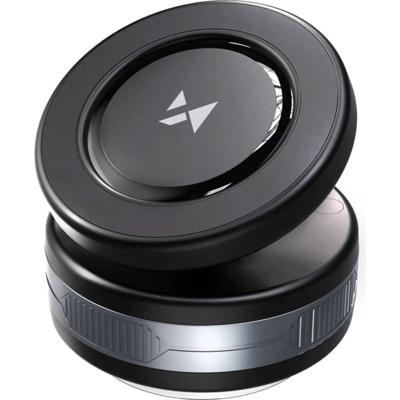 Wozinsky MagSafe 15W Qi saderīgs automa&scaron;īnas lādētāja turētājs - melns