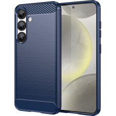 Hurtel Silikona maciņ&scaron; Samsung Galaxy S25 Edge Carbon korpusam - zils