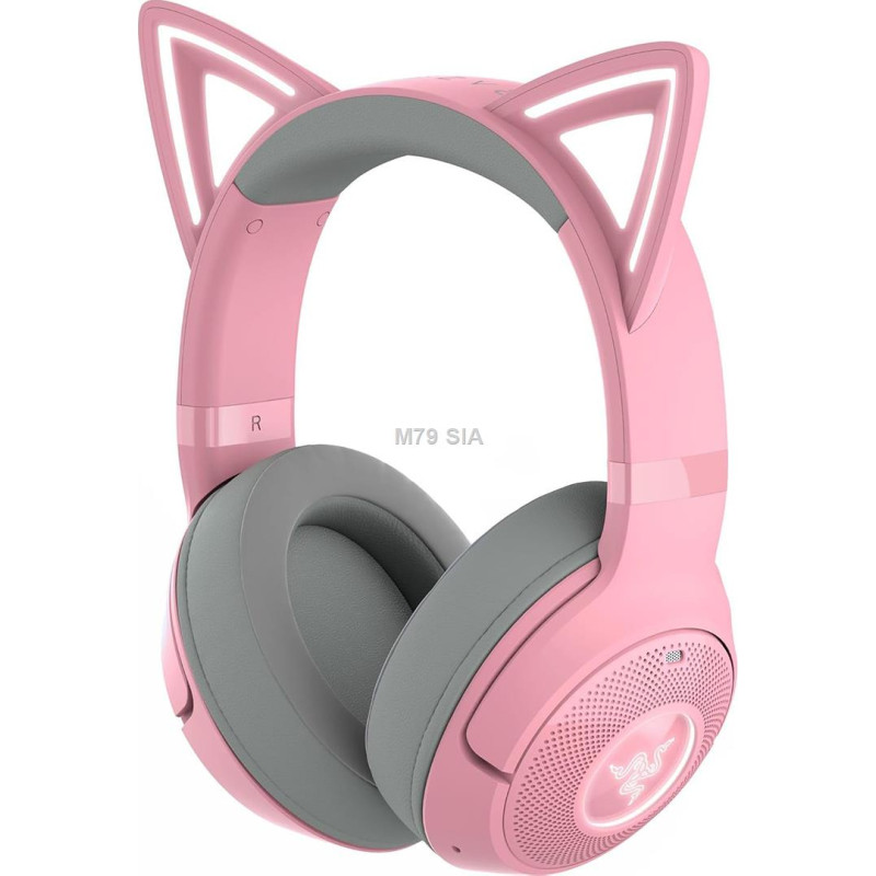 Razer Kraken V2 Kitty BT Headset  Wireless  Quartz