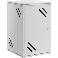 Uniprodo Atkritumu tvertnes korpusa vāks ar ventilācijas atverēm 240 l