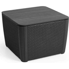 Keter Dārza galdiņ&scaron;|uzglabā&scaron;anas kaste Luzon Plus pelēks