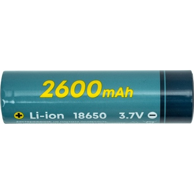 EXD Akumulators 18650, 3,7 V, 1 C, 2600 mAh