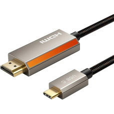 Extradigital Premium kabelis USB Type-C uz HDMI, 8K, 2m