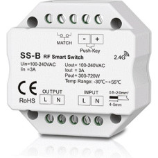 Skydance SS-B viedais slēdzis, 100&ndash;240 V, 1 x 3 A, spiedpoga