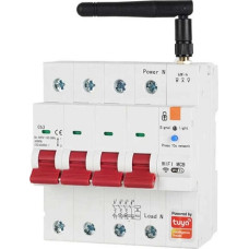 Tuya viedais ķēdes pārtraucējs, 3P+N, Wi-Fi, RS485, 63A