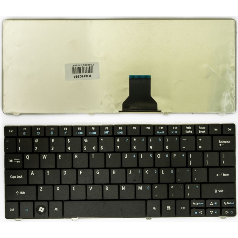 Acer Tastatūra ACER: Aspire One 721, 722, 751, 752, 753