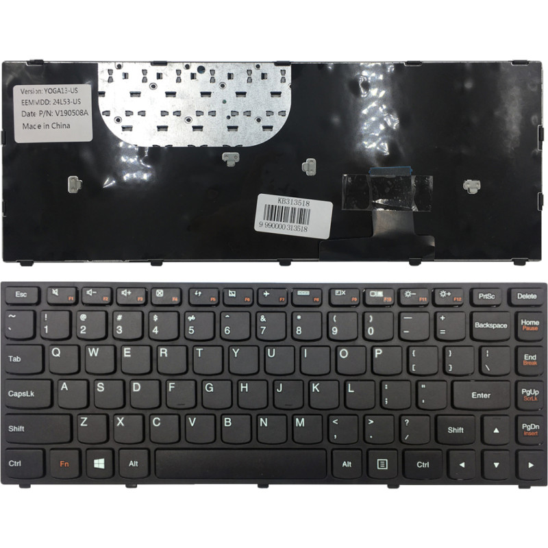 Lenovo tastatūra: IdeaPad Yoga 13 Ultrabook sērija 13-IFI 13-ISE