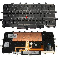 Lenovo Tastatūra LENOVO X1 Carbon Gen 4, ar Trackpoint, ar fona apgaismojumu, ASV