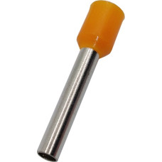 Hismart Izolēts vada gala spaile 4mm2/12AWG kabelim, 100 gab.