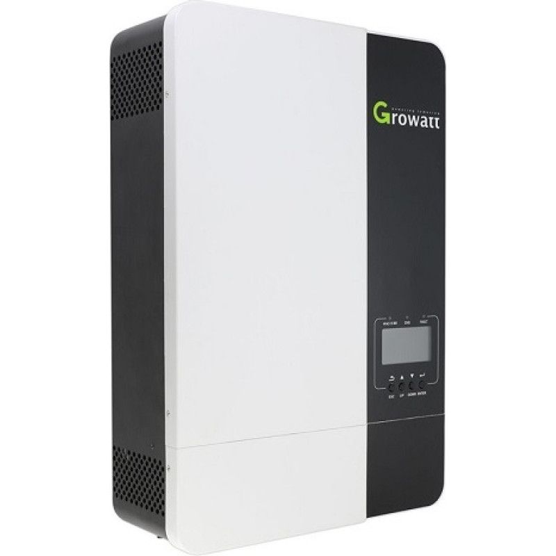 Growatt Invertora tipa gaisa kondicionieris GROWATT SPF3500ES, 3,5 kW, 1 fāzes, 48 V, 80 A MPPT, 450 V
