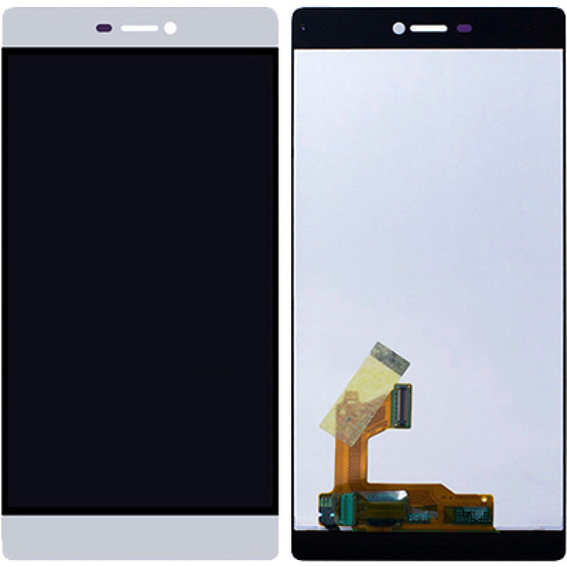 Huawei P8 LCD ekrāns, balts, oriģināls