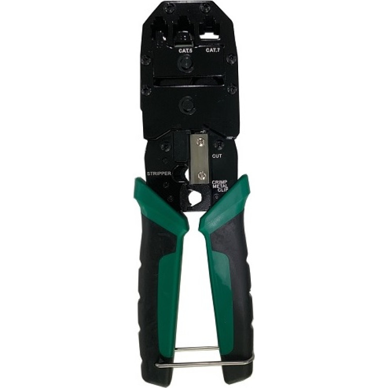 Hismart Crimp instruments ar izolācijas noņēmēju un griezēju CAT5, CAT6, CAT7, CAT8 kabeļiem