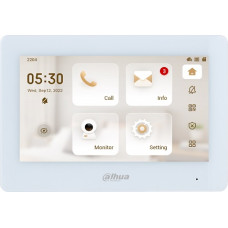 Dahua 7 collu krāsu iek&scaron;telpu monitors VTH5421HW-W