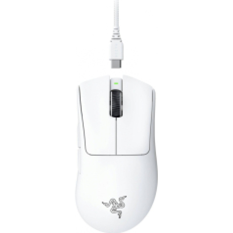 Razer Mouse DeathAdder V3 Pro White (RZ01-04630200-R3G1) (RZ0104630200R3G1)