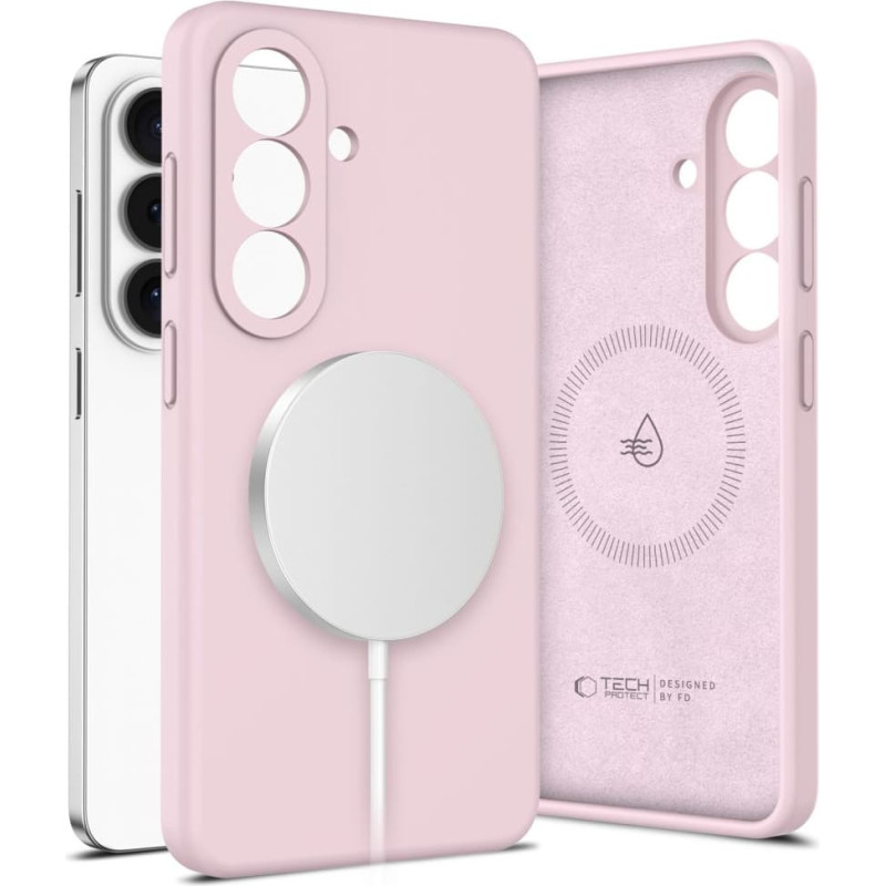 TECH-PROTECT SILICONE MAGSAFE GALAXY S26+ PLUS PINK PEARL