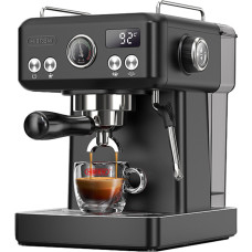 HiBREW H10A piston espresso machine with temperature control (black)