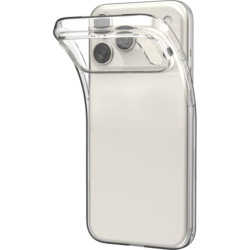 Puro iPhone 17 Pro Max TPU vāciņ&scaron; 0.3 Nude Ultra-Slim - caurspīdīgs