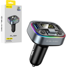 Blavec FM Transmitter Flash TR-04 MP3, Bluetooth - 2xUSB + Type C - QC3.0 18W PD 30W (TFMFTR04-B) black