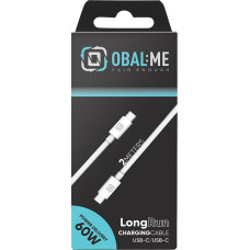 Obal:me LongRun USB-C|USB-C Cable 60W 2m White