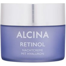 Alcina Retinol Night Cream With Hyaluron - Regenerative night facial cream.