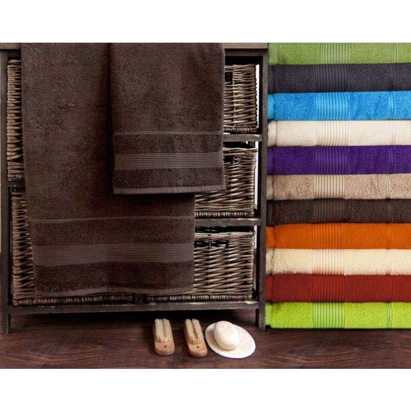 Moreno dvielis 70x140 Bambusa terakota