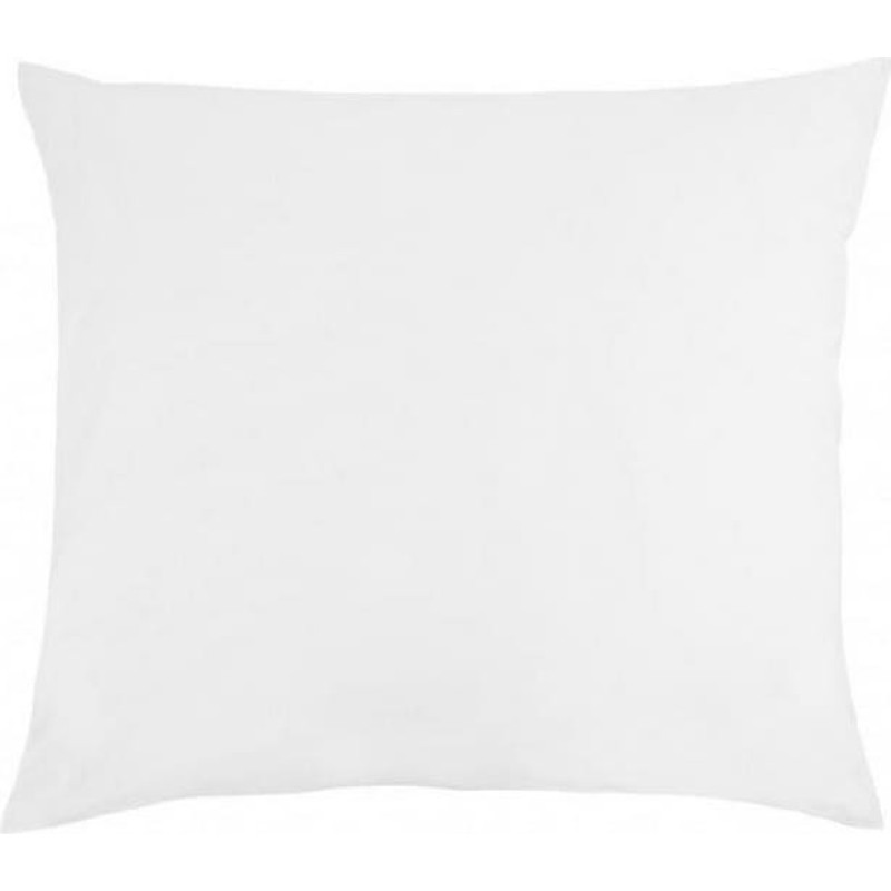 Antialerģisks spilvens 50x60 Klasisks balts gluds poliesters