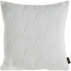 Dekoratīvā spilvendrāna 45x45 Ria 2 balts velūrs