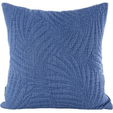 Dekoratīvā spilvendrāna 45x45 Akmens zilas lapas