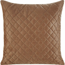 Dekoratīvā spilvendrāna 40x40 Luiz 3 ķieģeļu sarkans velūra ģeometrisks