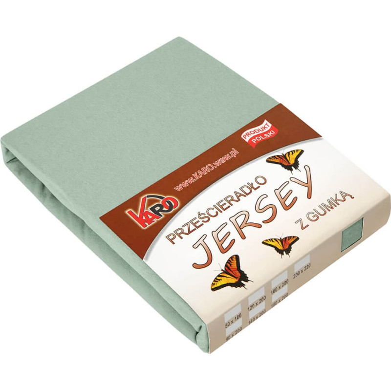 Džersija loksne 120x200 olīvu 013 bieza 150g/m2