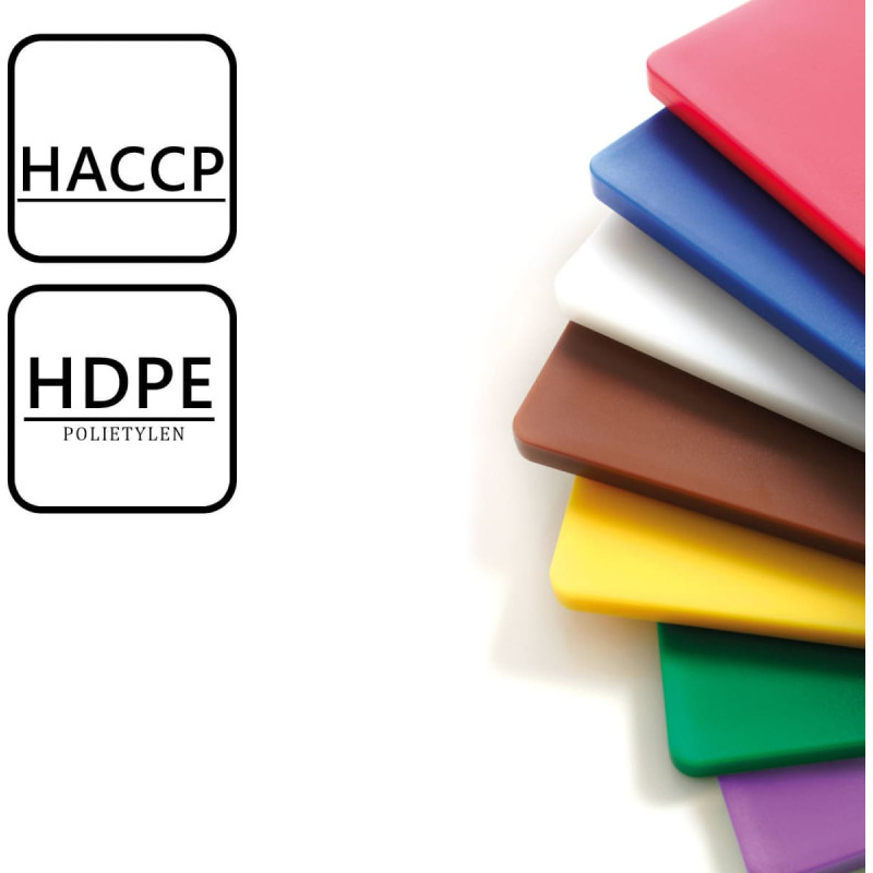 Hendi HACCP HDPE kapāšanas dēlis alerģijas slimniekiem 60x40cm violets - 825662