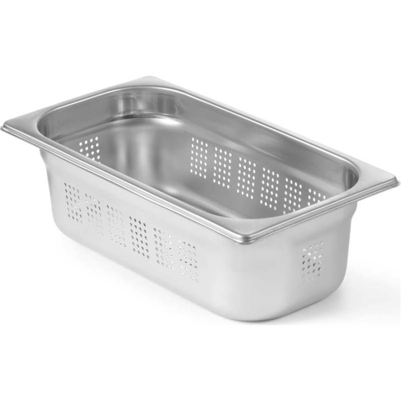 Hendi GN konteiners perforēts nerūsējo&scaron;ais tērauds GN1/3 325x176mm augstums 150mm - 802519