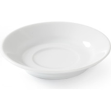 Hendi OPTIMA kafijas un tējas krūzes apakštase baltā porcelāna diam. 115mm komplektā 12gab - 770979