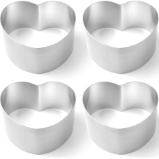 Hendi Konditorejas apmale kūkas kūkai SIRDS - KOMPLEKTS 4 gab. - 512456