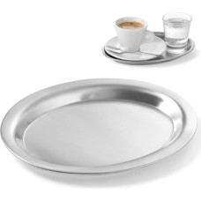 Hendi Ovāla tērauda kafijas padeves paplāte 20x14cm