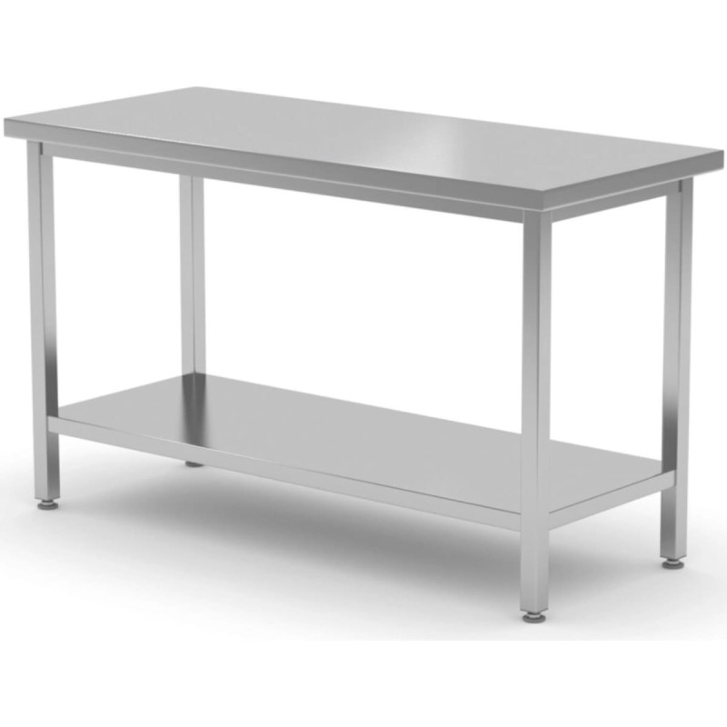 Hendi Kitchen Line centrālās darba virsmas galds ar plauktu 800 x 600 x 850 mm - 816189