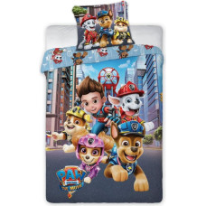 Kokvilnas gultas veļa 160x200 Paw Patrol Paw 2188 blue team 23