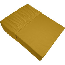 Džersija palags 140x200 kurkuma ar elastīgu Bielbaw