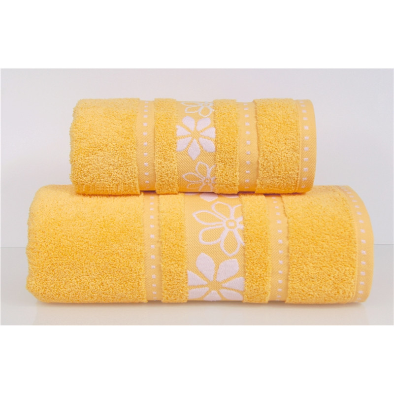 Margaritas dvielis 30x50 dzeltens 400g/m2