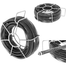 MSW Spirālveida virzuļa atspere hidrauliskajām caurulēm 6 x 2,45 m diametrā. 16 mm KOMPLEKTS